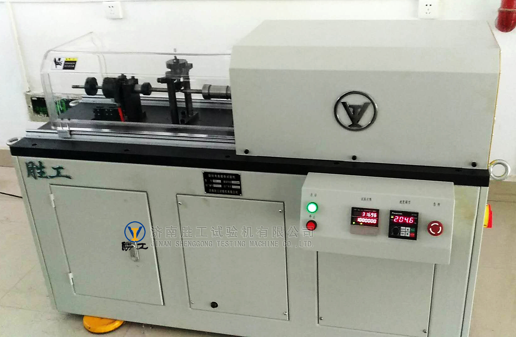 WXP-10旋轉(zhuǎn)彎曲疲勞試驗機順利通過貴州某高校驗收