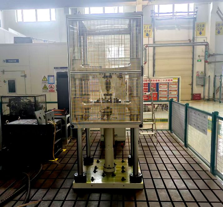 ?車身懸置系統(tǒng)振動試驗臺調(diào)試驗收完成